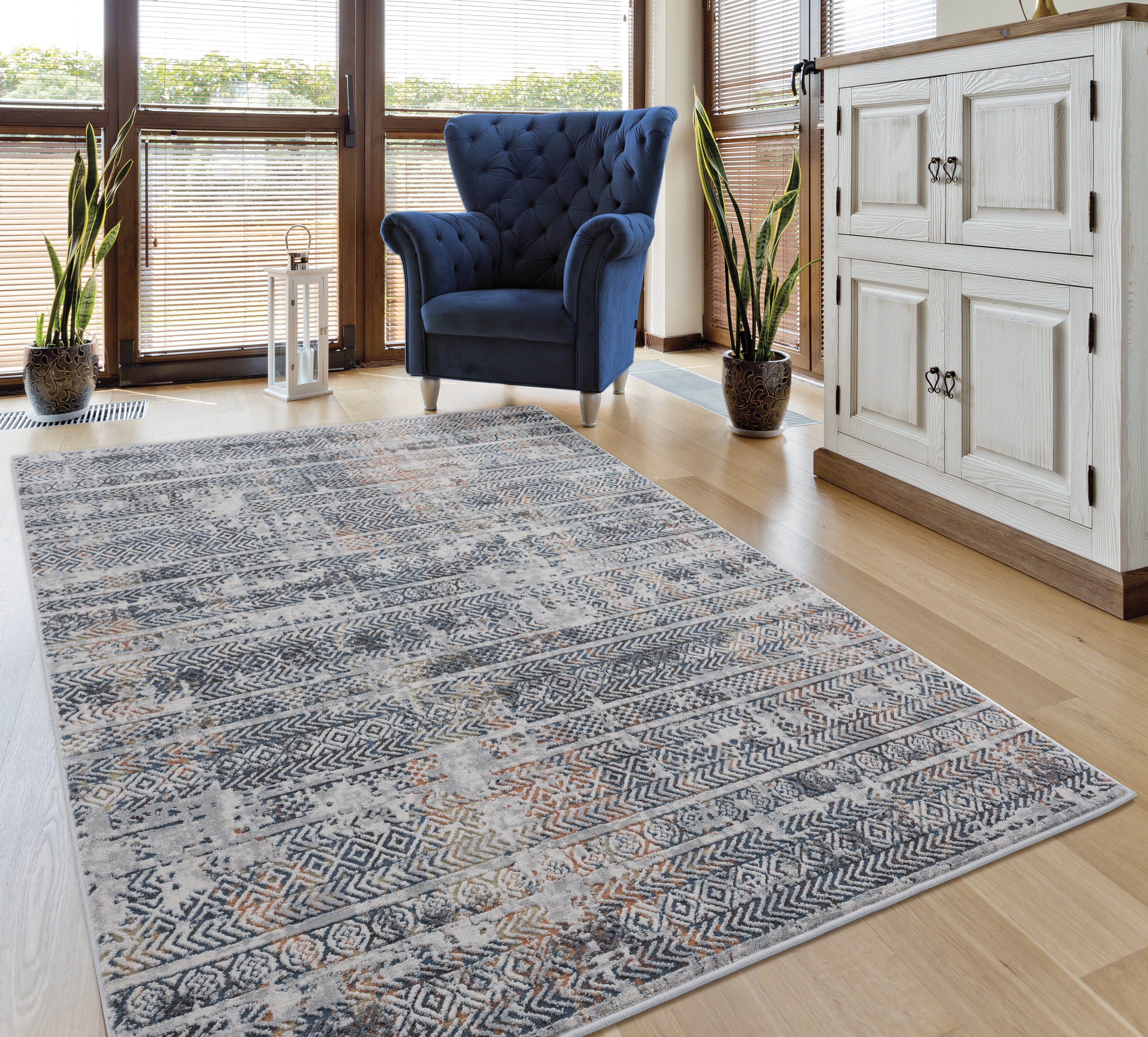 United Weavers Serena Amabella Multi-Color Area Rug or Runner