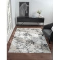 thumbnail image 1 of United Weavers Serendipity Silas Modern Abstract Area Rug, Grey, 12'6" X 15', 1 of 2
