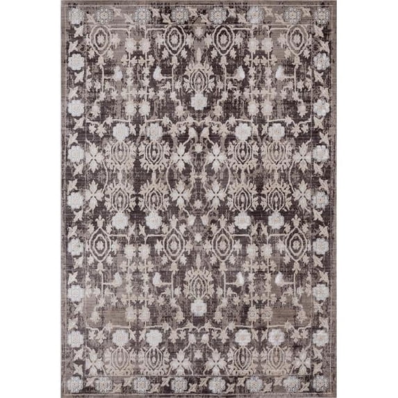 United Weavers Soignee Chester Taupe 12x15 Rug 12'6" x 15'8"