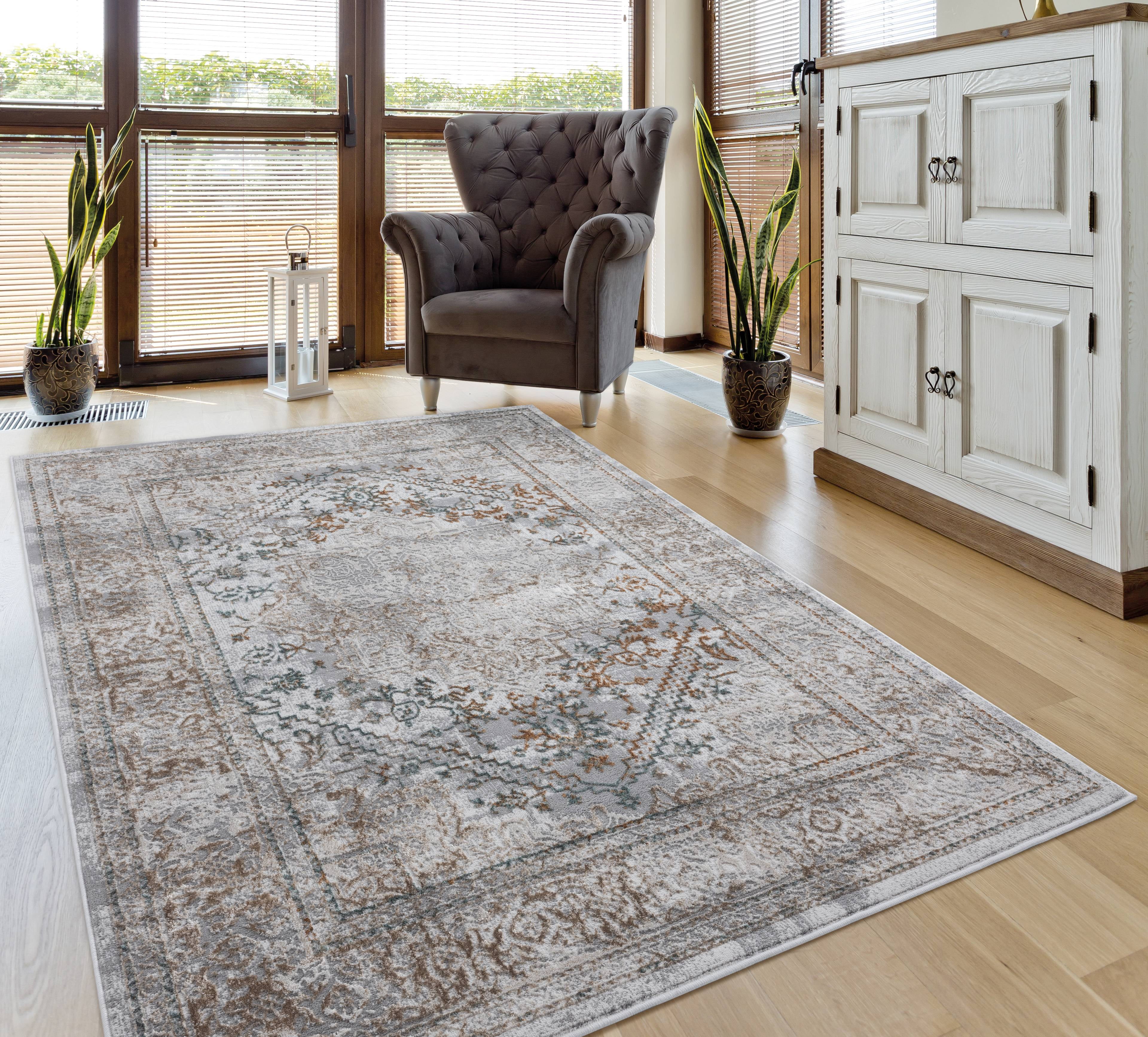 United Weavers Symphony Band Multi Color Area Rug or Runner