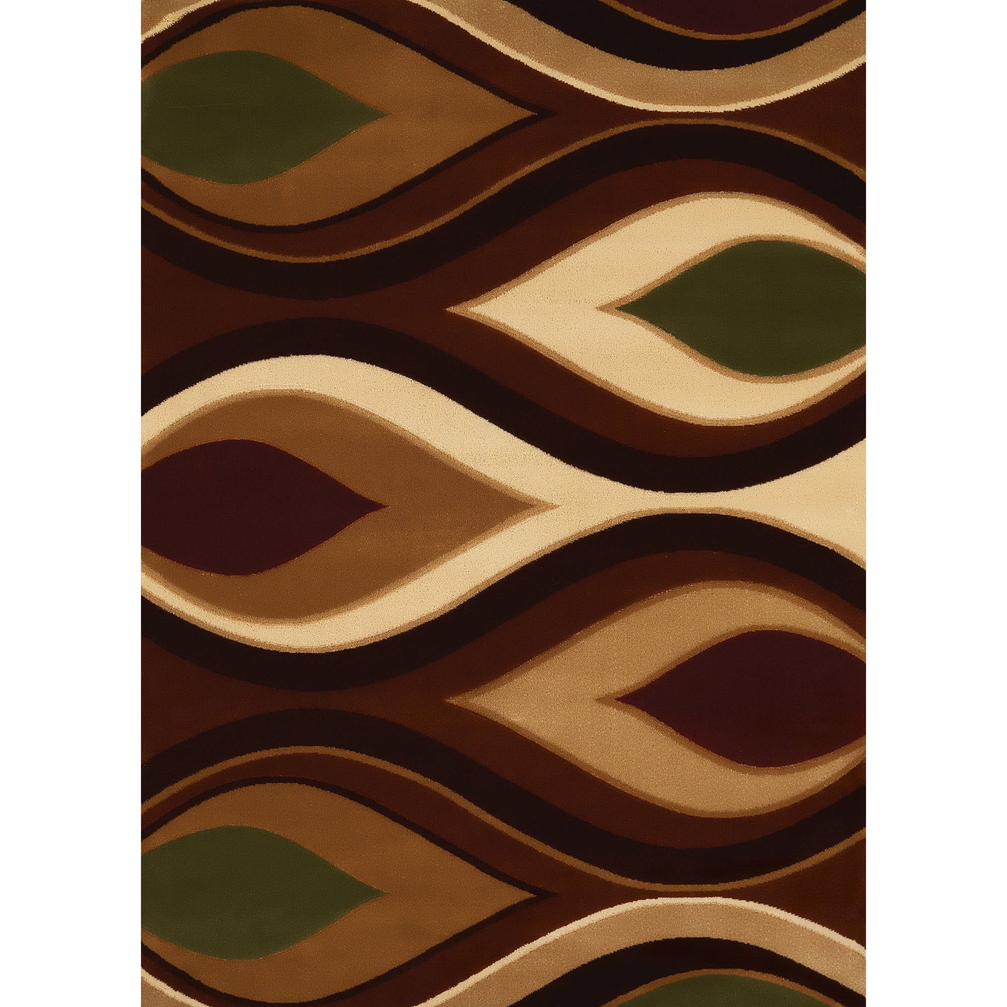 United Weavers Uptown Augustina Brown Woven Polypropylene Area Rug or Runner