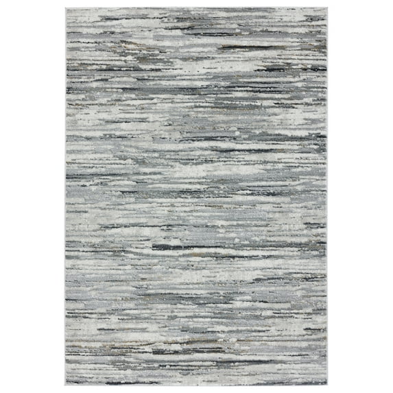 United Weavers Veronica Area Rug 2610 20591 Riseley Wheat Lines Banded 1' 11" x 3' Rectangle