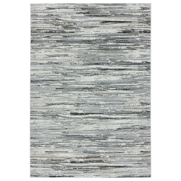United Weavers Veronica Area Rug 2610 20591 Riseley Wheat Lines Banded 1' 11" x 3' Rectangle