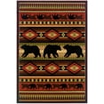 thumbnail image 1 of United Weavers Waretown John Q. Zara Lodge Terracotta Woven Polypropylene Area Rug or Runner, 1 of 4