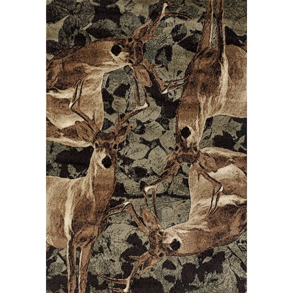 Woodside Deer Kin Multi Runner Rug
