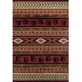 thumbnail image 1 of Woodside Huntsman Trail Brown Runner Rug, 1 of 3