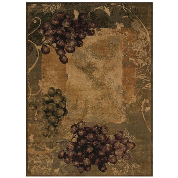 United Weavers Affinity Area Rug 750-01745 Vineyard Green, 1'10" x 7' 2"