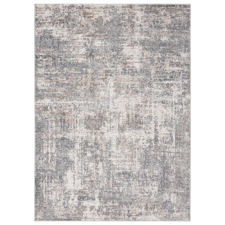 United Weavers Austin Grey Runner Rug - 2'7" X 7'4" Modern Abstract Indoor Carpet
