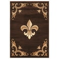 thumbnail image 1 of United Weavers of America  Bristol Barnsley Brown Rectangle Area Rug - 7 ft. 10 in. x 10 ft. 6 in., 1 of 1