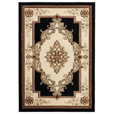 United Weavers of America  Bristol Fallon Black Rectangle Accent Rug - 1 ft. 10 in. x 2 ft. 8 in.