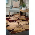 thumbnail image 1 of United Weavers of America Charlize Flower Modern Area Rugs, Burgundy Red, 1 of 2