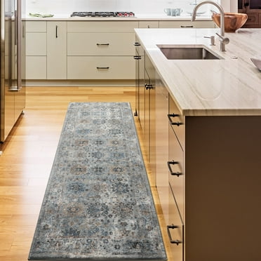 United Weavers of America Contemporary, Transitional Border Machine Made Runner Rug, 31 in x 86 in