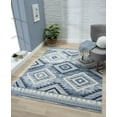 thumbnail image 1 of United Weavers of America Contemporary/Transitional Geometric Runner Rug, 2' 7" x 7' 2", 1 of 5
