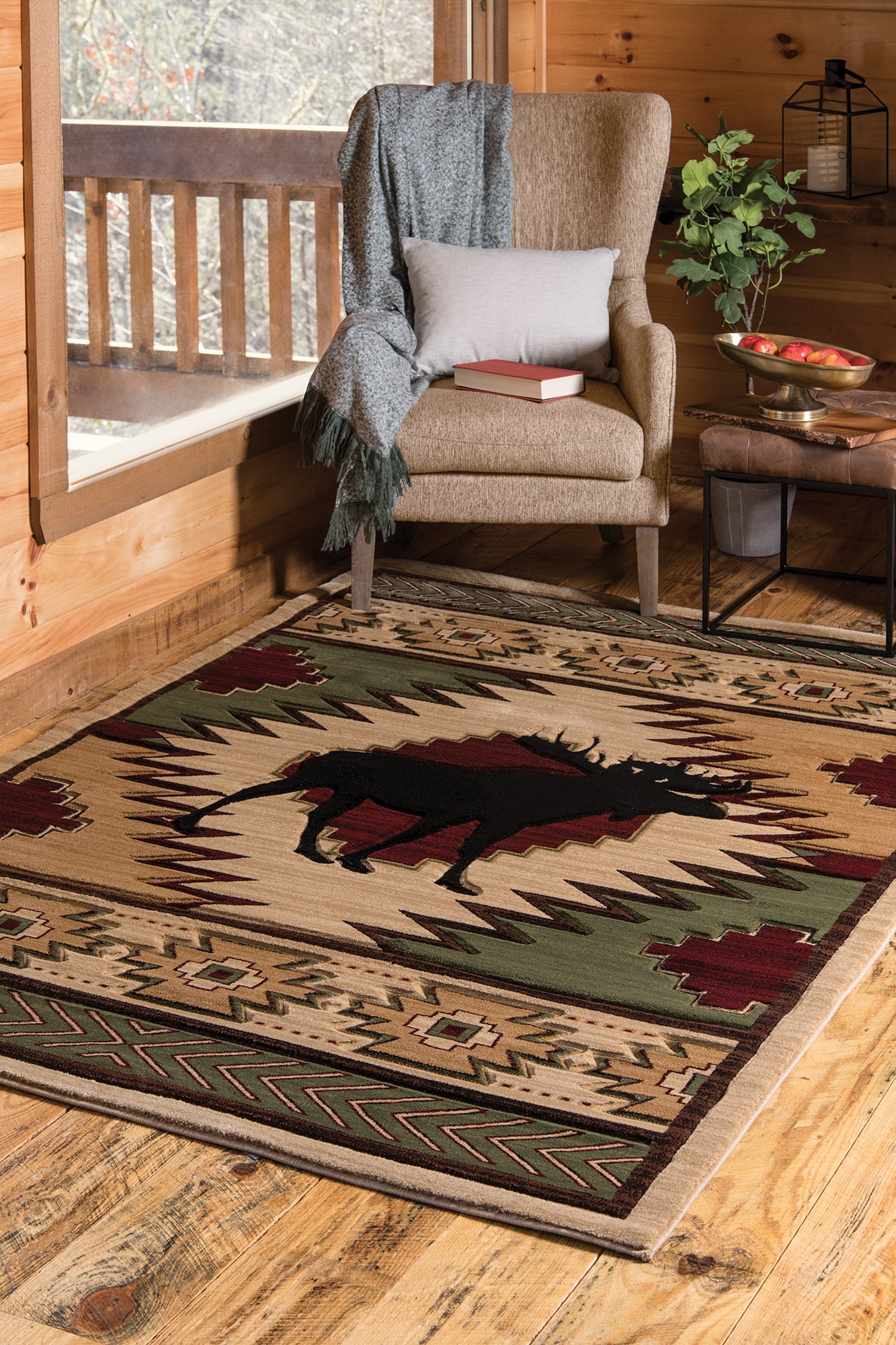 United Weavers of America Geometric Loomed Area Rug, 1.83' x 2.67'