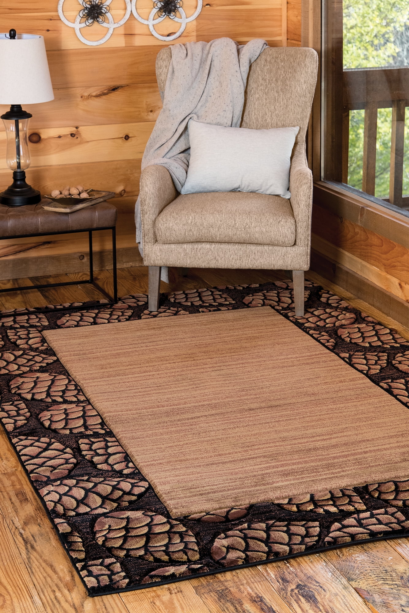United Weavers of America Lodge Geometric Loomed Area Rug, 1.83' x 2.67'