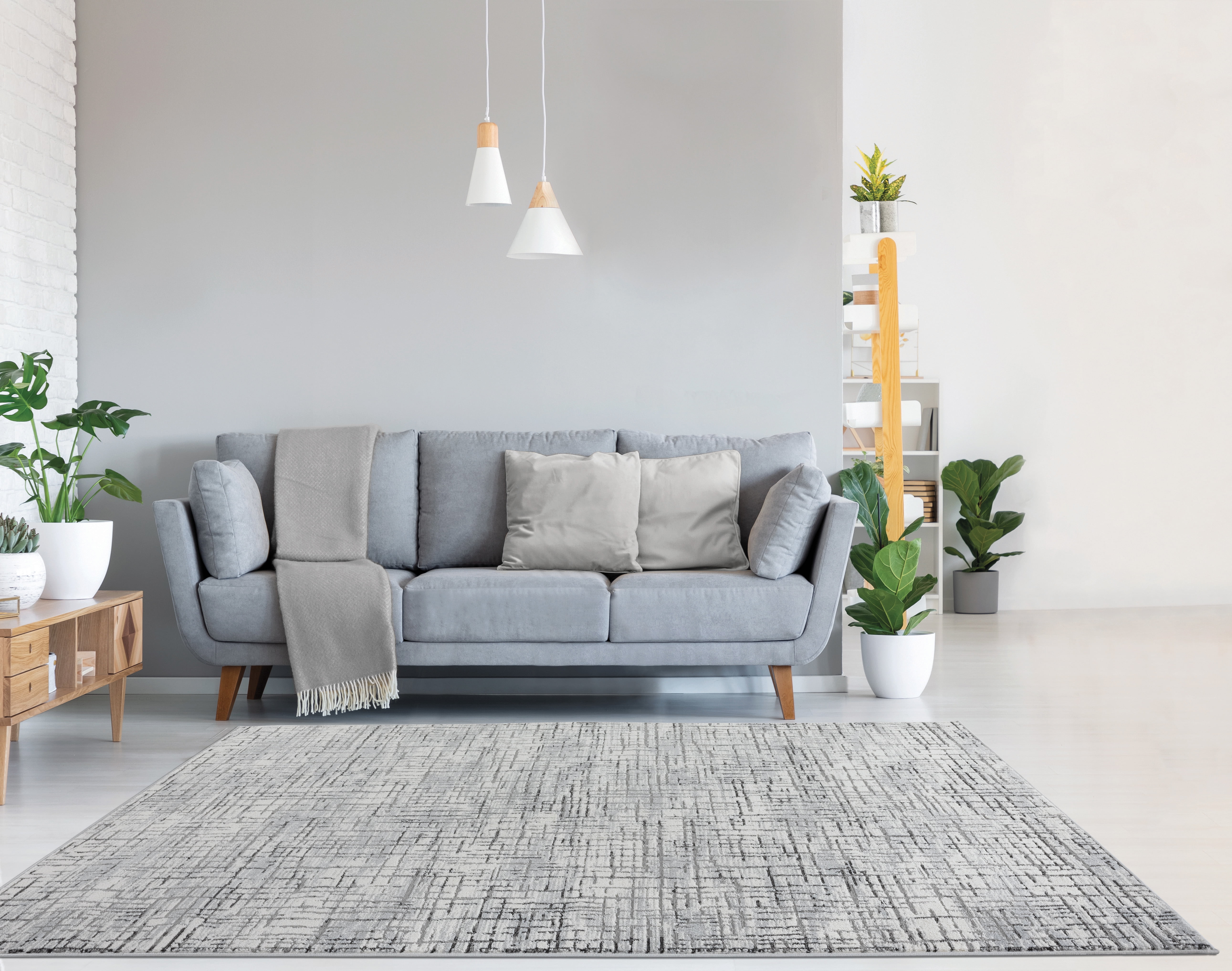 United Weavers of America Modern Abstract Area Rug, 9.83' x 13.17'