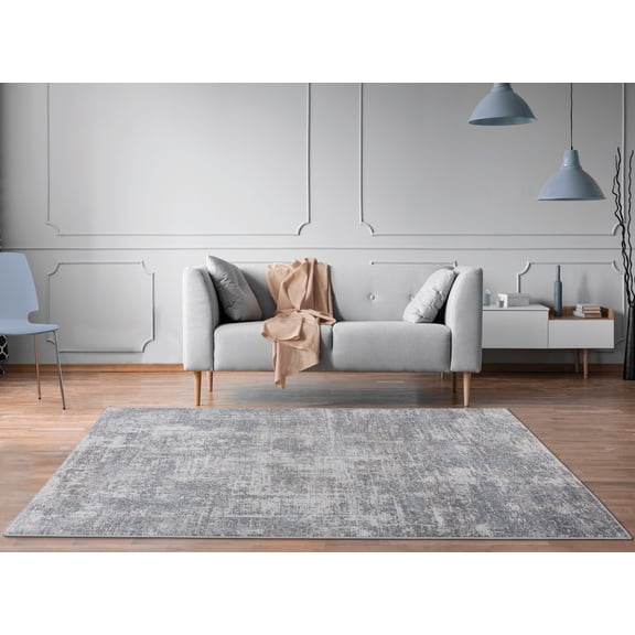 United Weavers of America Modern, Transitional Abstract Area Rug, 1.92' x 3'