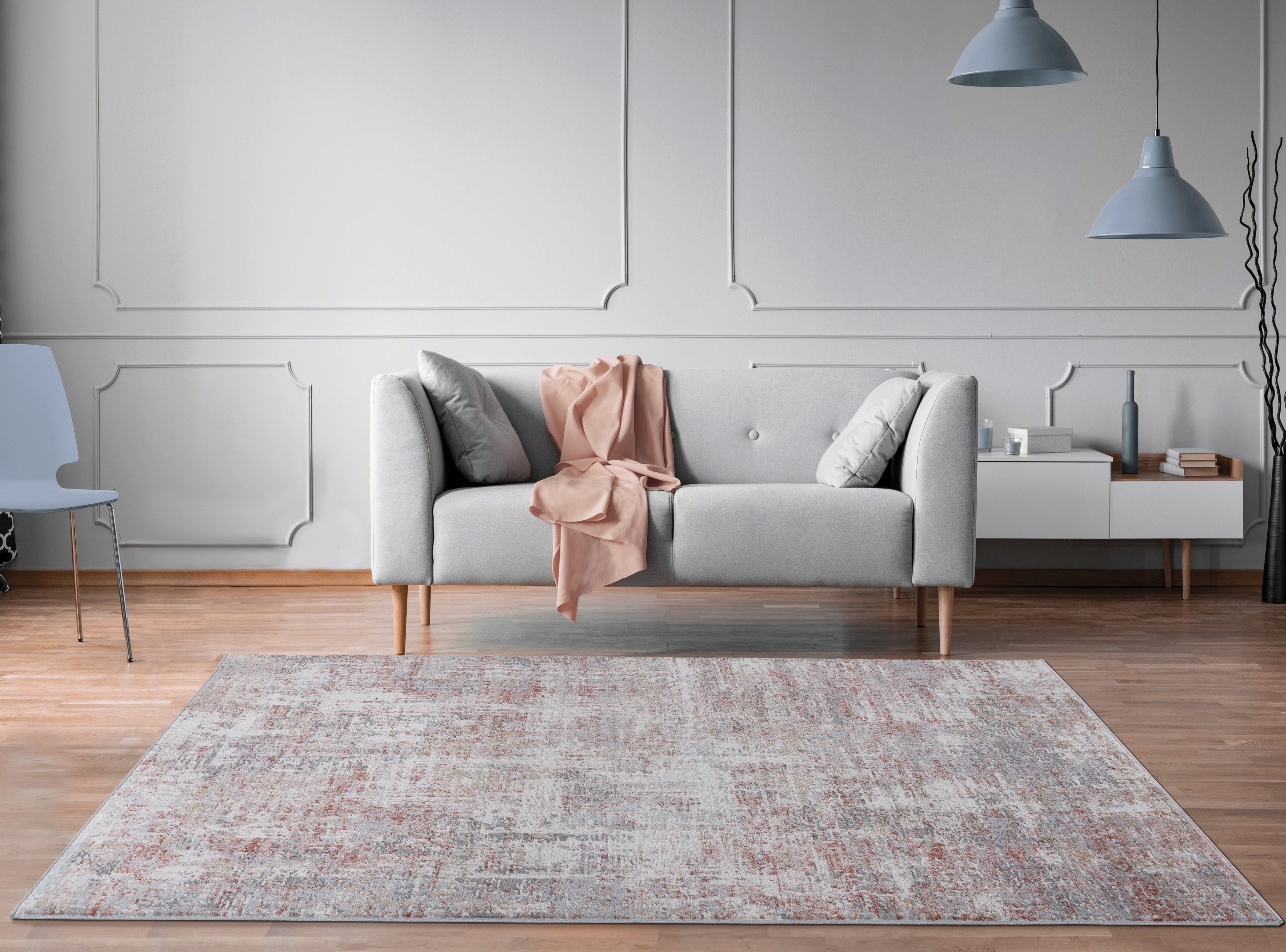 United Weavers of America Modern, Transitional Abstract Area Rug, 9.83' x 13.17'