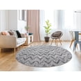 thumbnail image 1 of United Weavers of America Modern, Transitional Chevron Area Rug, 7.83' x 7.83', 1 of 13
