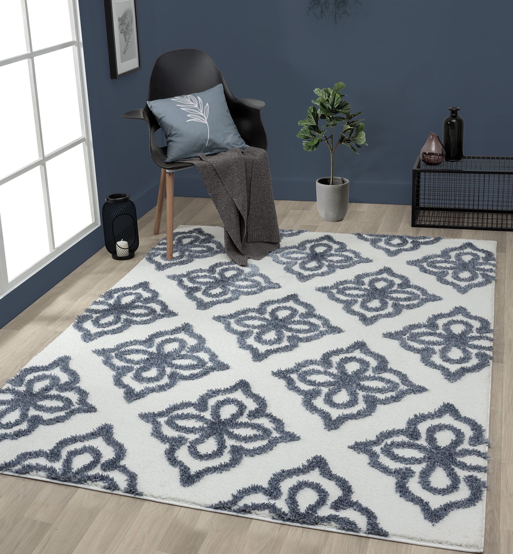 United Weavers of America Queensland Geometric, Modern Hand-Made Area Rug, 13.17' x 9.83'