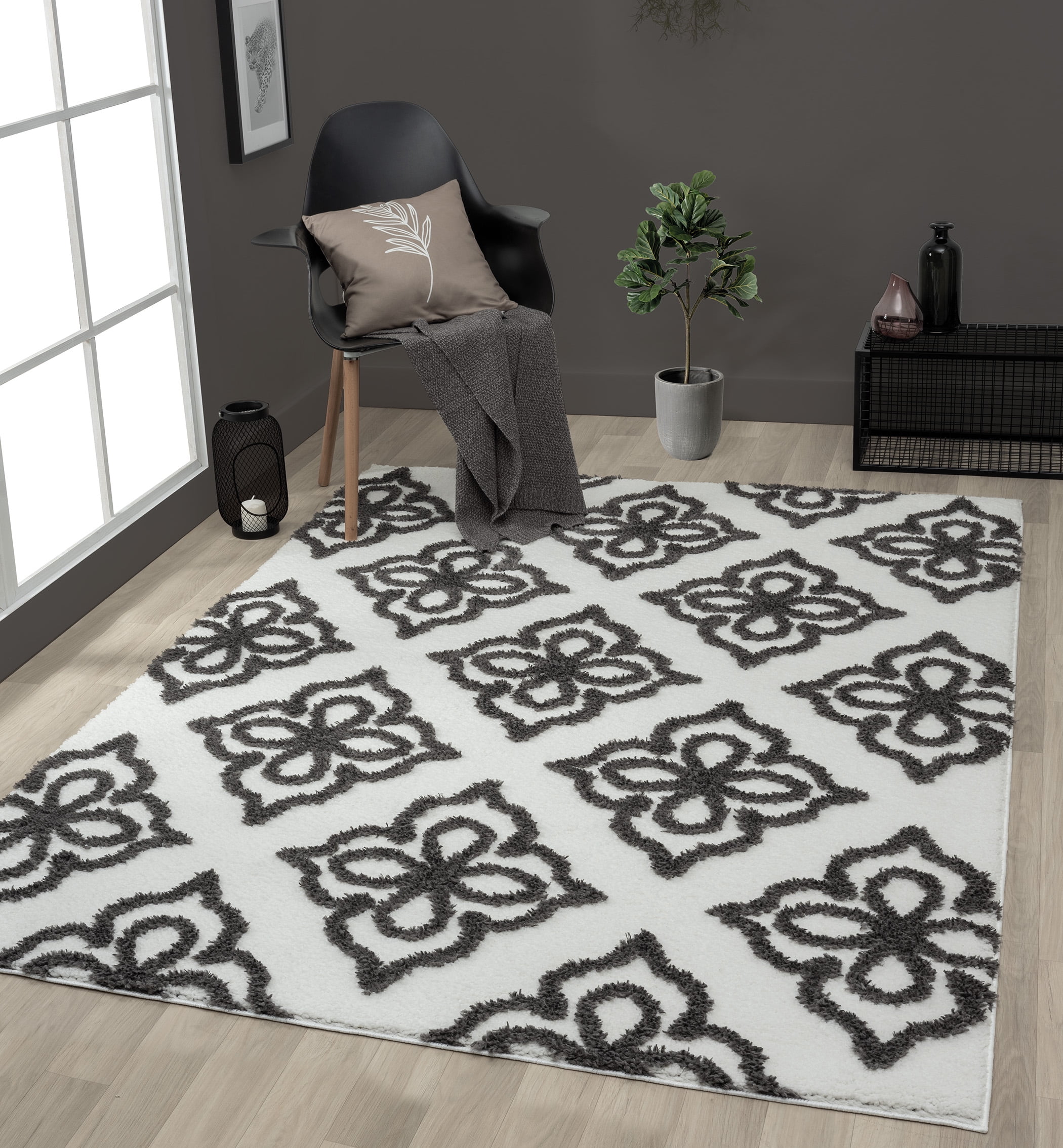 United Weavers of America Queensland Geometric, Modern Hand-Made Area Rug, 13.17' x 9.83'