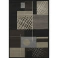 thumbnail image 1 of United Weaviers Townshend Touche Black Oversize Rug 7'10"x11'2", 1 of 5
