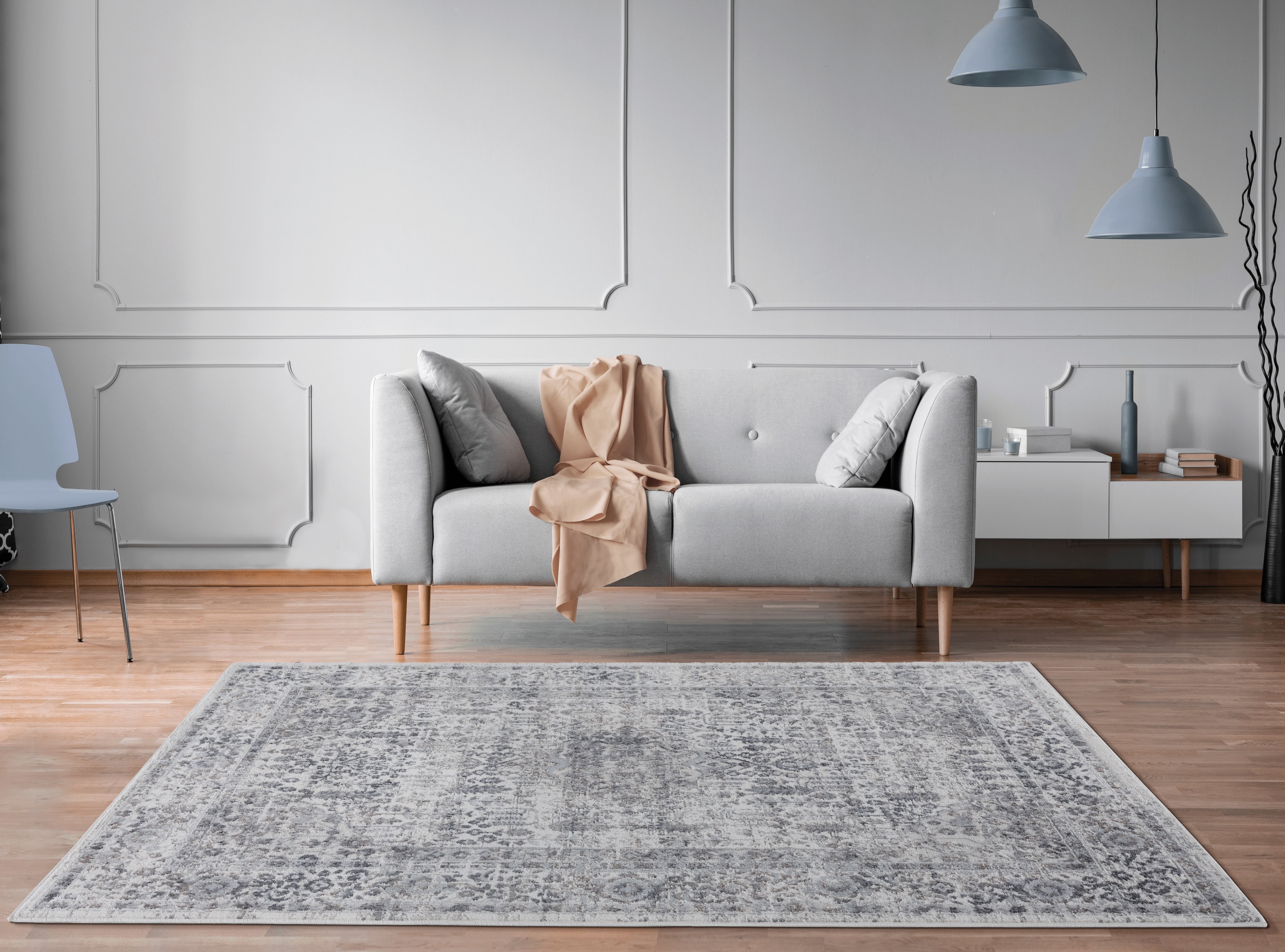 United Weavers of America Transitional Abstract Area Rug, 5.25' x 7.17'