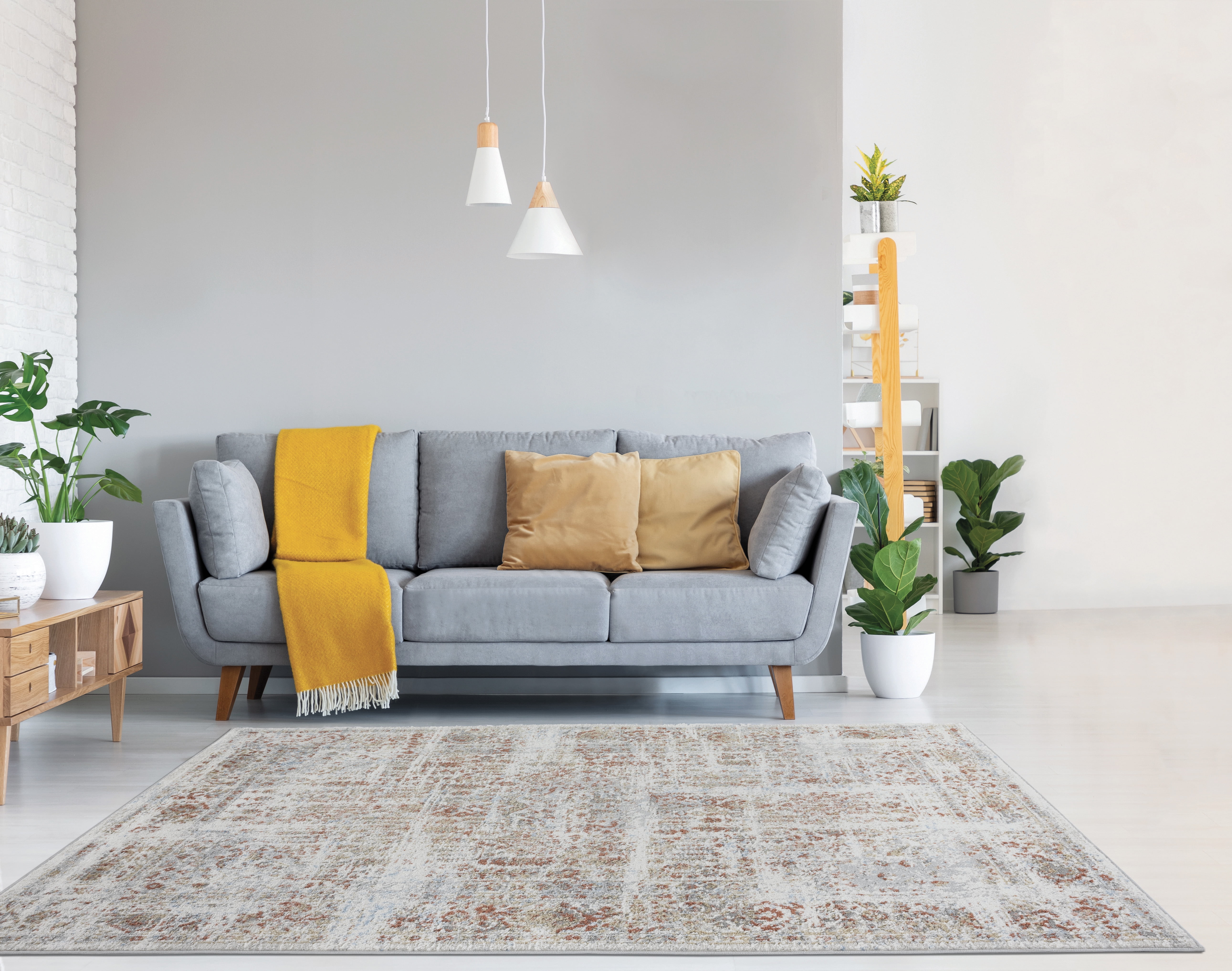 United Weavers of America Transitional Abstract Area Rug, 7.83' x 10'