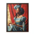 thumbnail image 1 of "United in Harmony: A Patriotic and Cultural Fusion" - Framed Canvas Wrap, 1 of 2
