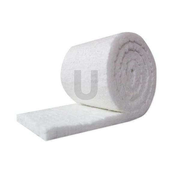 Unitherm 8 cu. ft./lb. Ceramic Fiber Insulation, 1/2" Wall CF8-5-24X60in