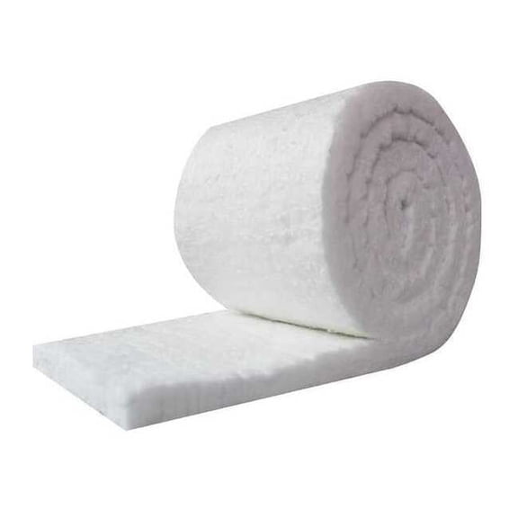 48" x 12.5 ft. Alum Silicate Ceramic Fiber Insulation 2" Wall
