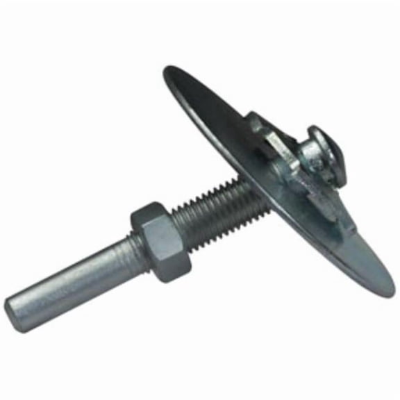 Unitized Wheel Mandrel - Durable Design - For Use with Abrasive Wheels