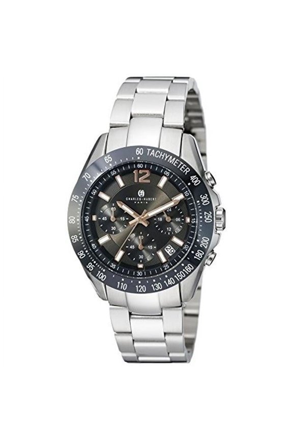 Unitron Enterprise Mens Black Dial Chronograph Watch - Black