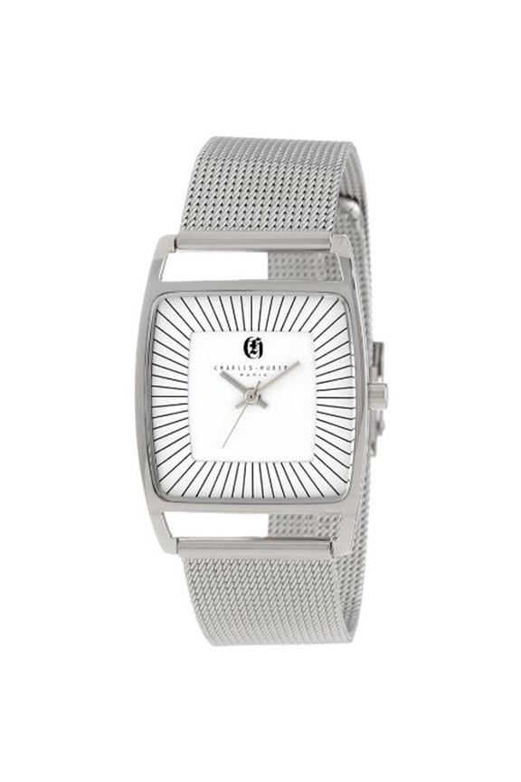 Enterprise Womens Stainless Steel White Dial Milanese Band Watch