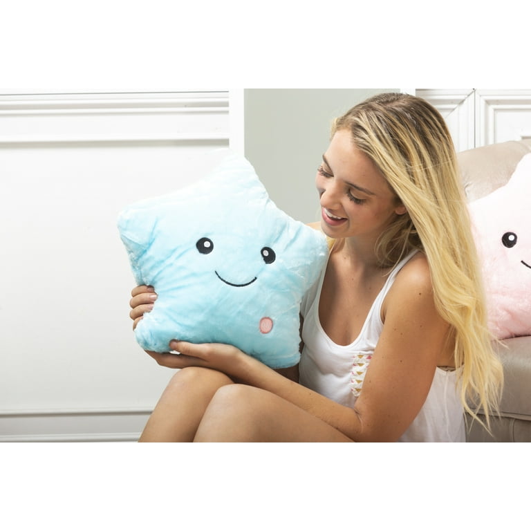 Led light up pillow top