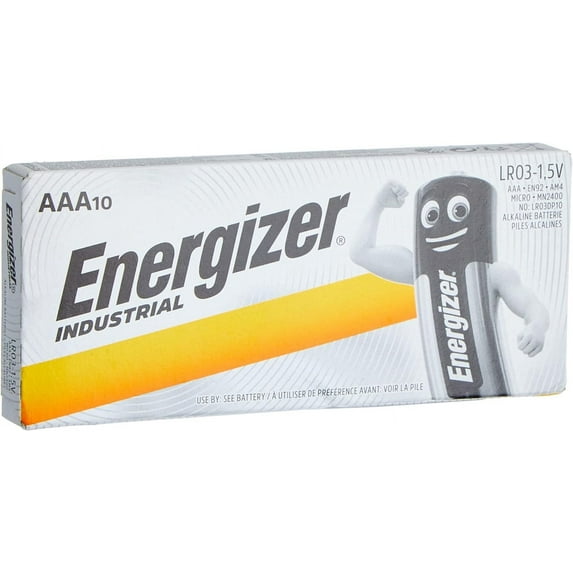 Energizer AAA Battery EN92 Industrial - 1.5 V - 144 Pack