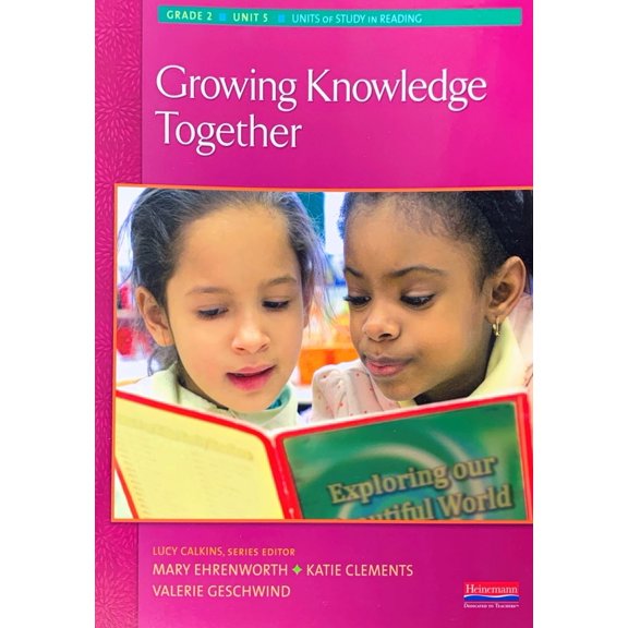Units of Study in Reading, Growing Knowledge Together, Grade 2, Unit 5, c. 2023, 9780325136776, 0325136777
