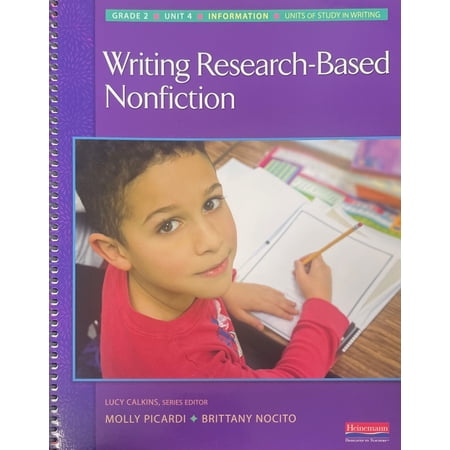 Units of Study in Writing, Writing Research-Based Nonfiction, Grade 2 Unit 4, c. 2023, 9780325128757, 0325128758