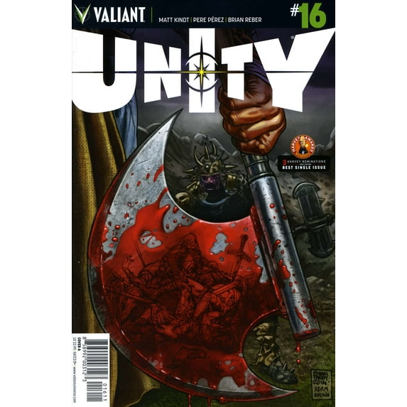 Unity (2nd Series) #16A VF ; Valiant Comic Book