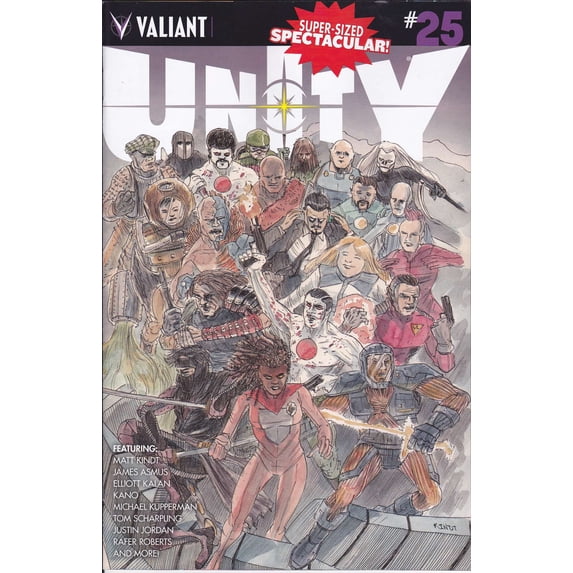 Unity (2nd Series) #25B VF ; Valiant Comic Book