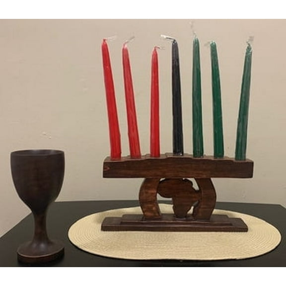 Unity Africa Brown Kwanzaa Set