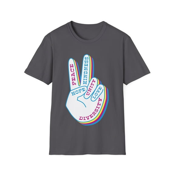 Unity Anit Bully Kindness Love Men Women Graphic Hand Tee