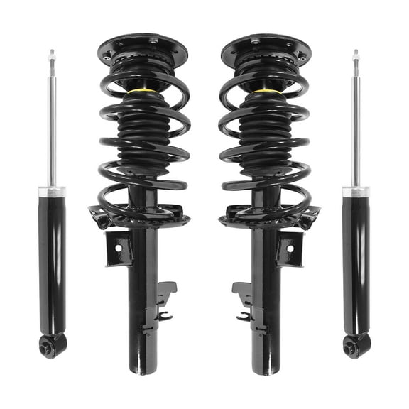 Unity Automotive 4-11493-259960-001 Fnt & Rr Complete Strut Assembly Shock Kit For 2008-2010 Volvo V70, 2008-2016 Volvo XC70