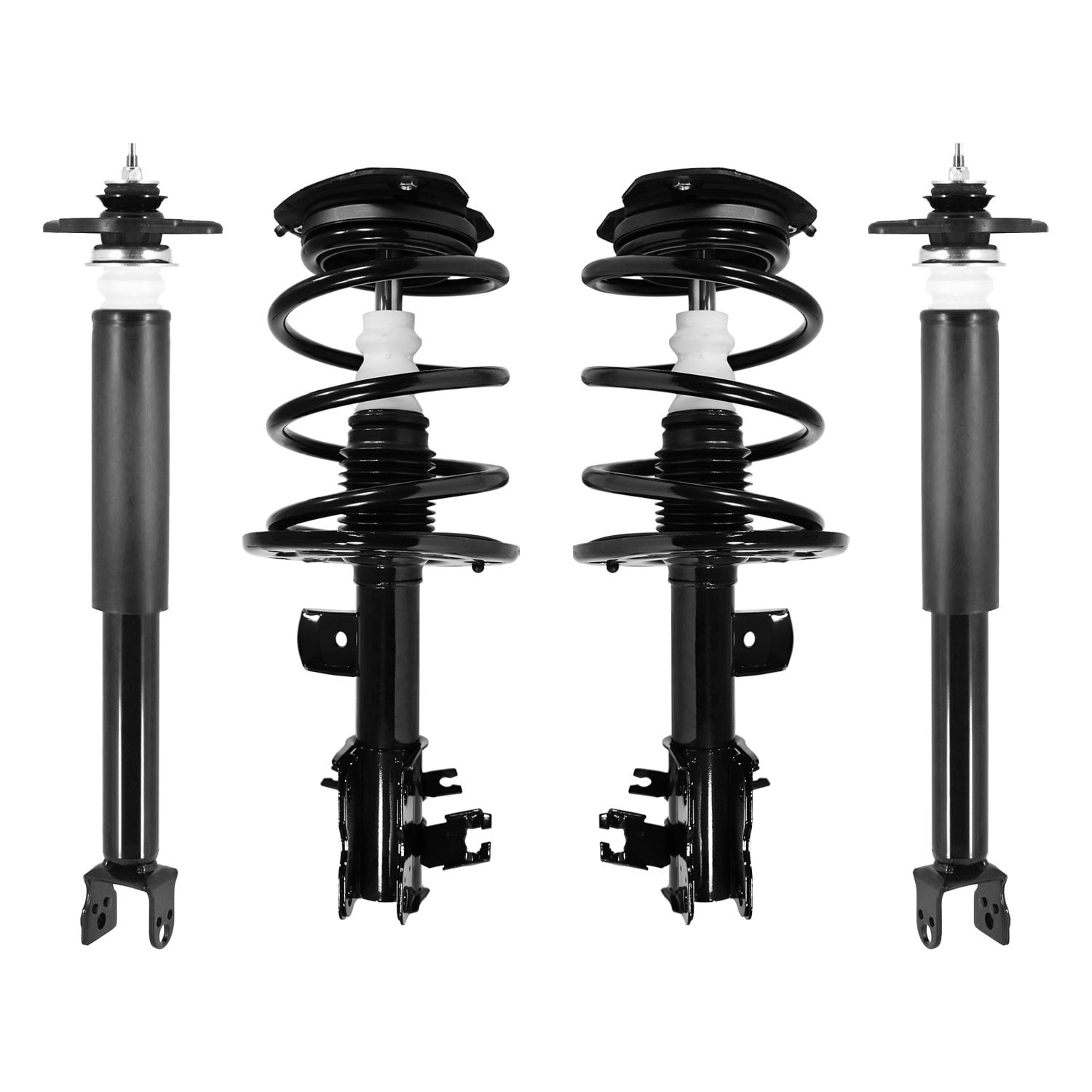 Unity Automotive 4-11595-255030M-001 4 Wheel Strut & Shock Absorber Kit Fits 2007-2011 Nissan Altima Hybrid Models Only
