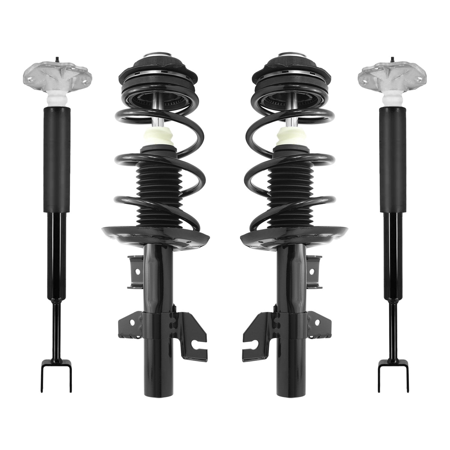 Unity Automotive 4-11725-256600ML-001 4 Wheel Strut & Shock Absorber Kit Fits 2013-2016 Dodge Dart
