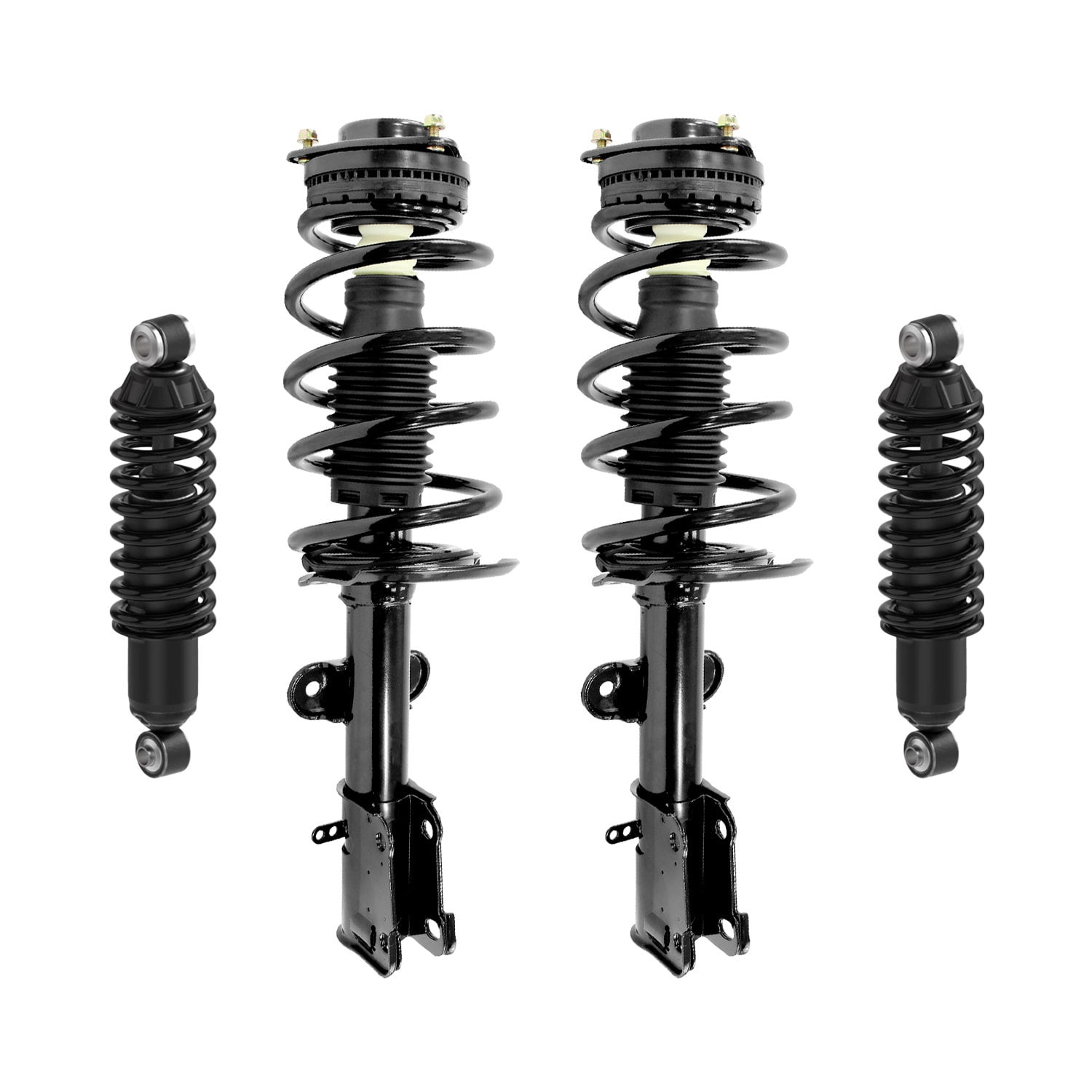 Unity Automotive 4-11970-16440TK-001 4 Wheel Strut & Shock Absorber Kit Fits 2008-2016 Chrysler Town & Country