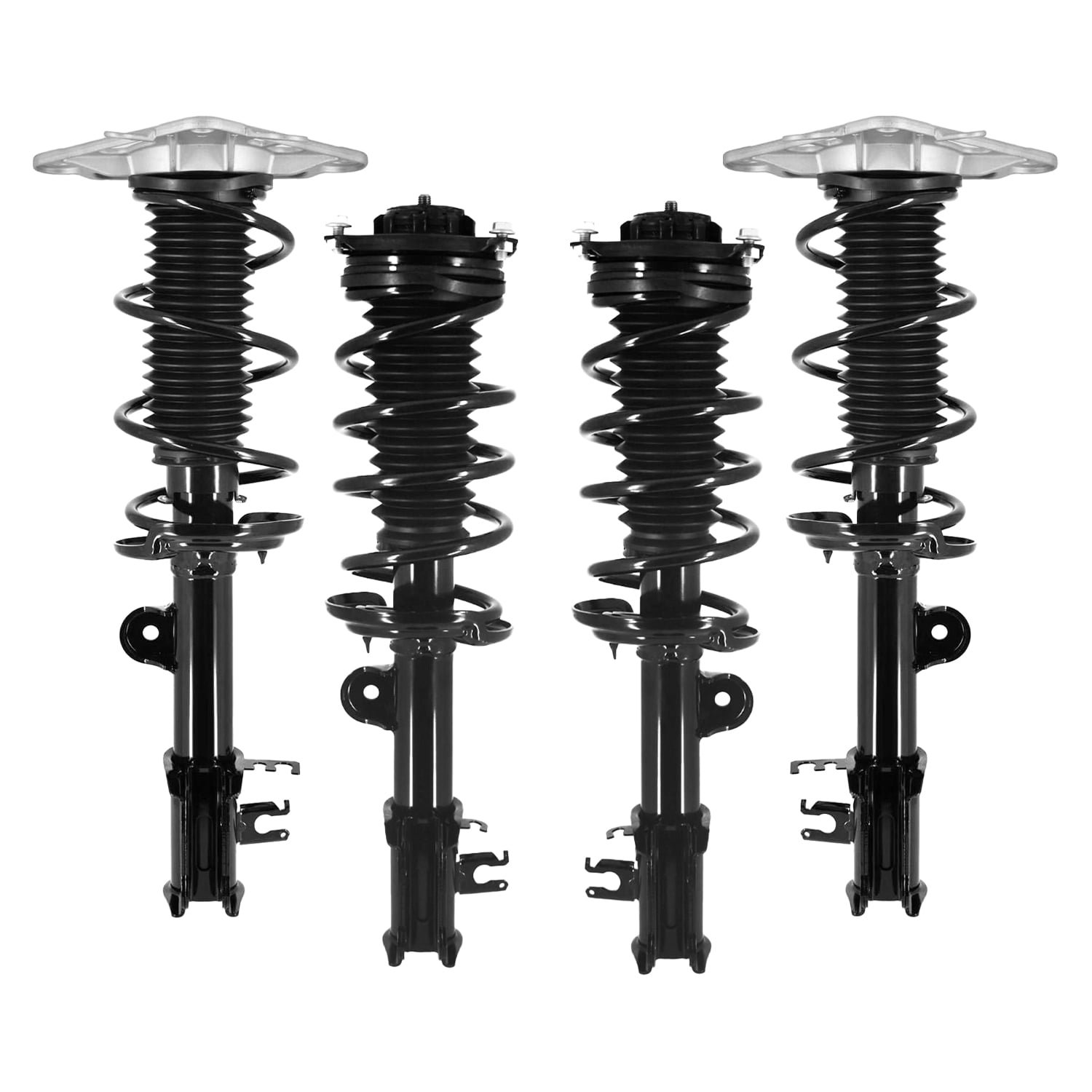 Unity Automotive 4-13623-15173-001 4 Wheel Complete Strut Kit Fits 2015-2021 Jeep Renegade