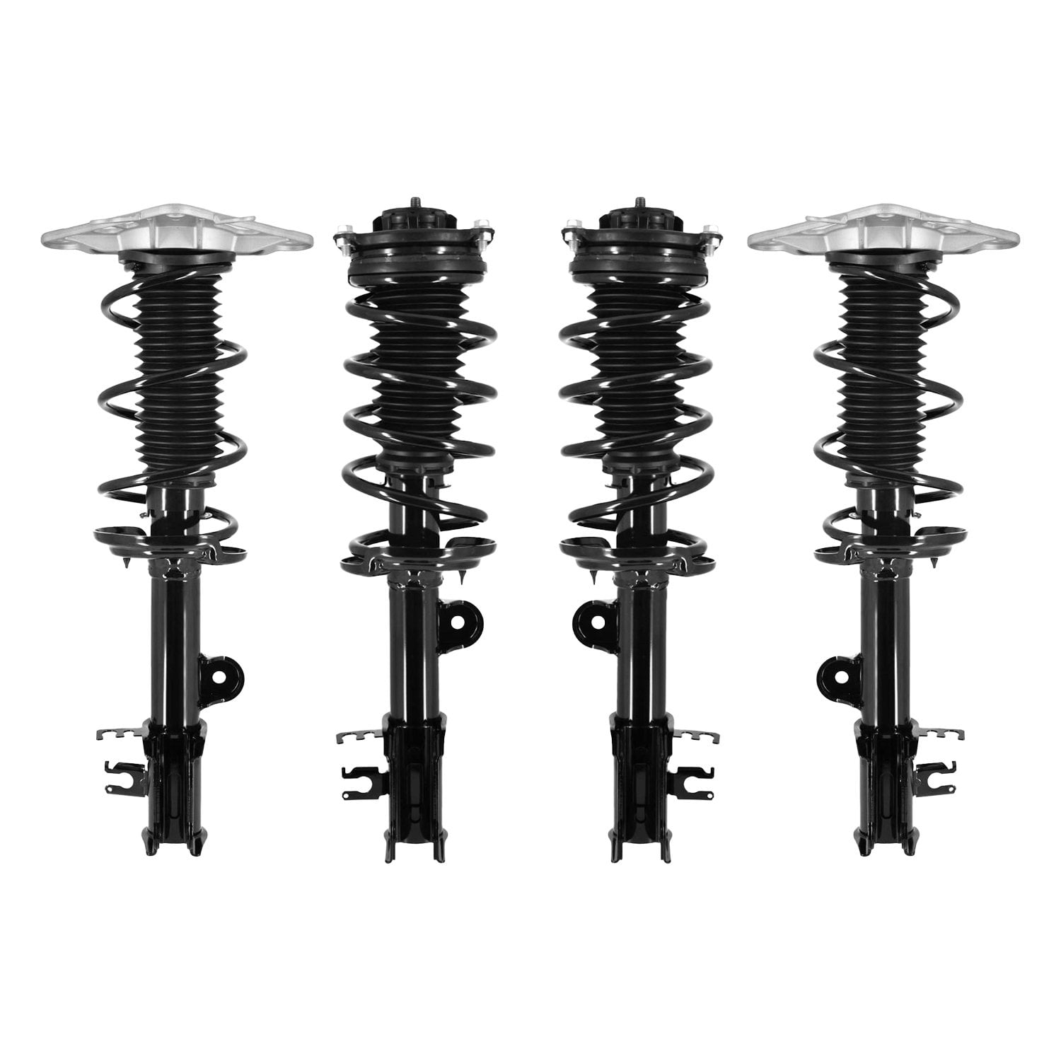 Unity Automotive 4-13625-15175-001 4 Wheel Complete Strut Kit Fits 2015-2021 Jeep Renegade