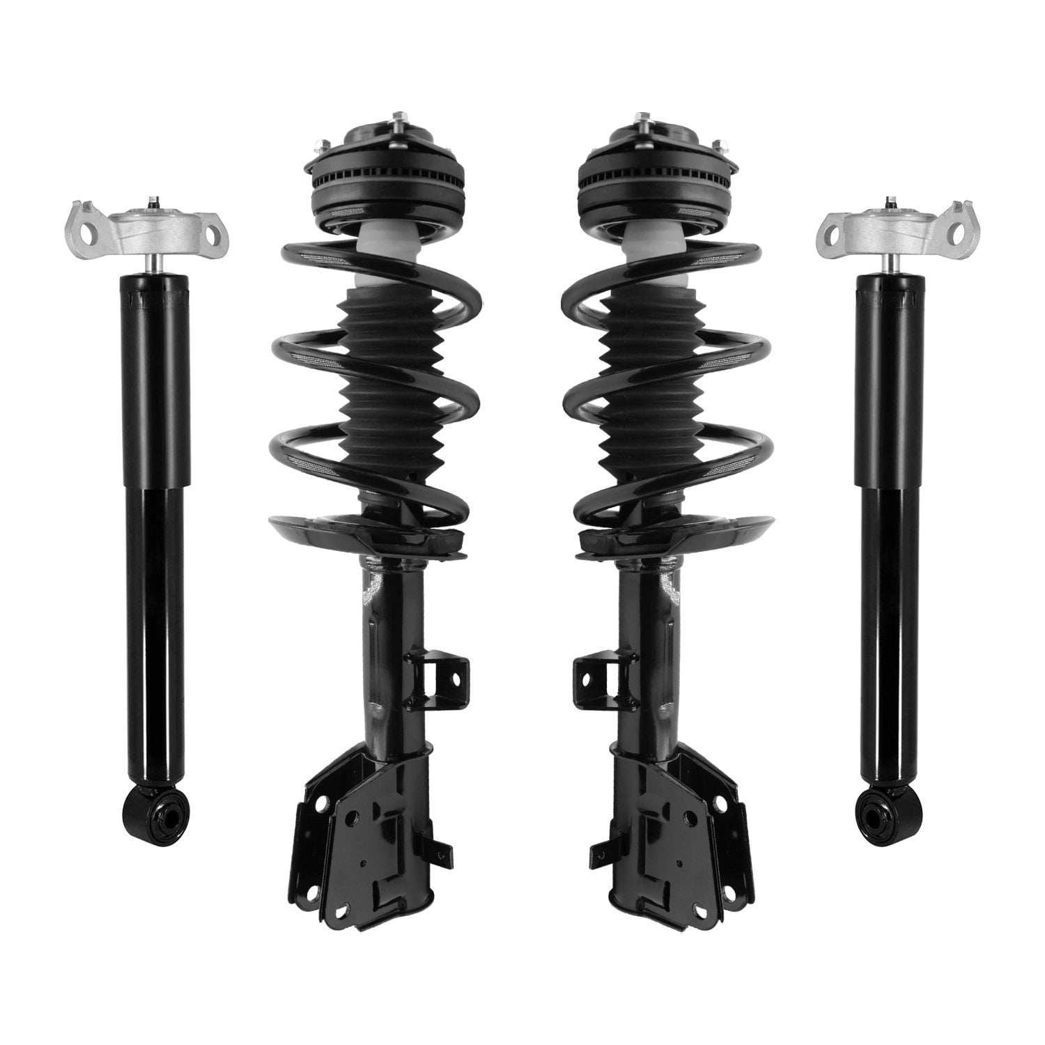 Unity Automotive 4-13683-253410M-001 4 Wheel Strut & Shock Absorber Kit Fits 2017-2020 Chrysler Pacifica