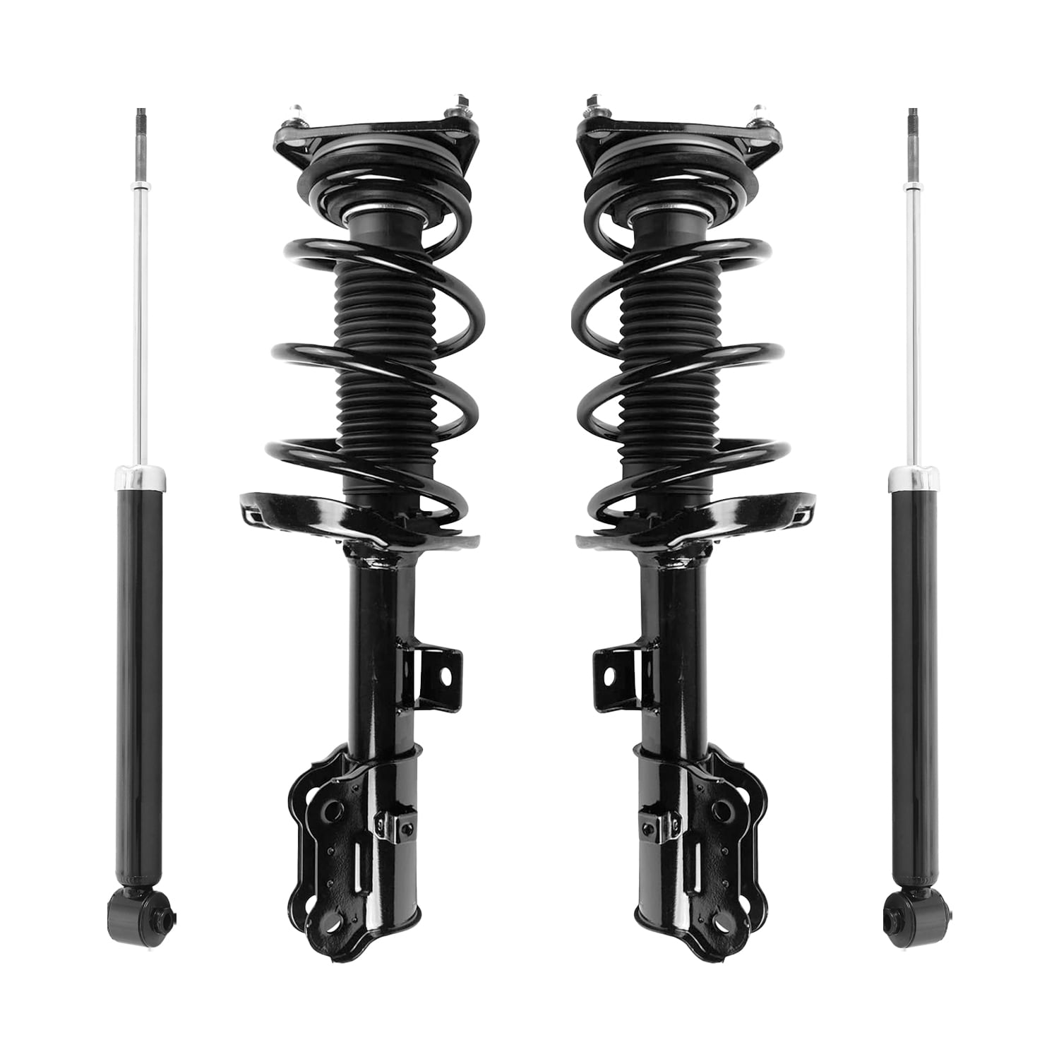 Unity Automotive 4-13911-259150-001 4 Wheel Strut & Shock Absorber Kit Fits 2014-2019 Kia Soul